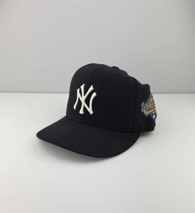 VTG New York Yankees 1996 World Series Era Diamond Fitted Hat Cap sz 7 3/8 Wool - Picture 1 of 8