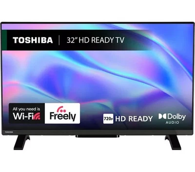 New Toshiba 32WV2553DB 32" Smart HD Ready HDR LED TV Black. - Image 1 of 4