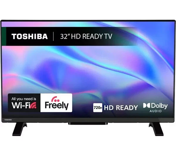 Toshiba 32 Inch 32WV2553DB Smart HDR DLED NO STAND Freely TV UK Delivery DPD ANS