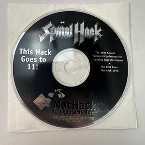 Spinal Hack CD MacHack to ExpoTech Inc. Hack goes to 11. Expotech 1996 - Picture 1 of 5