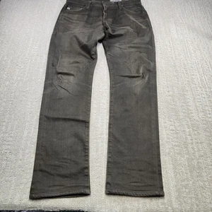 Jeans Adriano Goldschmied Hombre 30x32 Tellis Ajustados Rectos Modernos Verde Denim  - Imagen 1 de 12