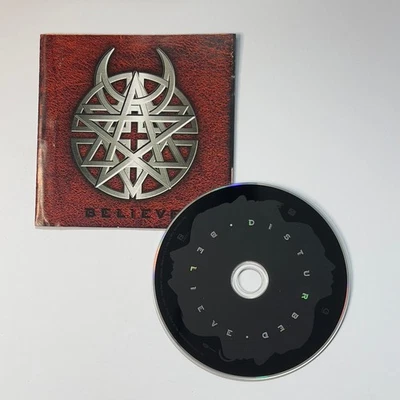 Disturbed - Believe CD 2002 Explicit Rock Metal Reprise CD & ARTWORK ONLY Foto 1 de 2