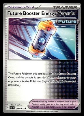 Future Booster Energy Capsule Uncommon 149/162 SV05: Temporal Forces Pokemon - Image 1 of 2
