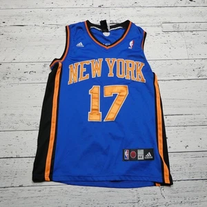 Camiseta de los New York Knicks para hombre talla 44 azul NBA baloncesto Jeremy Lin 17 Adidas - Imagen 1 de 8