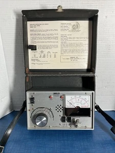 Sadelco 733B VHF Cable TV Signal Level Meter Strength Tester Vintage - Picture 1 of 12