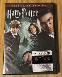Harry Potter & the Order of the Phoenix (DVD, 2007) Brand New - Imagen 1 de 2