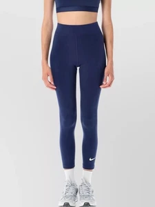 Nike High Waisted 7/8 Leggings Damen Blau Größe UK Medium (Ref75) - Bild 1 von 1