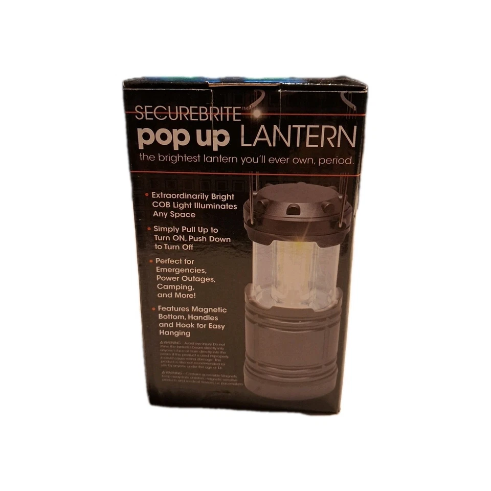 Securebrite Pop-Up Lantern Pack of 3 - Image 1 of 1