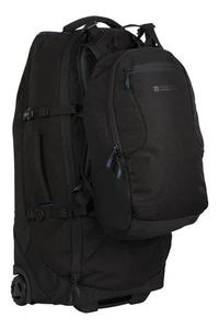 Zaino Mountain Warehouse Wheelie 50L + 20L Zaino Staccabile Daypack Ruote - Foto 1 di 36