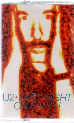 U2 Last Night On Earth cassette UK Island 1997 cassette single CIS664 - Image 1 of 2