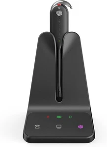 Yealink WH63 E2 Teams Certified Dect Wireless Mono Headset for desk phone or PC - Picture 1 of 8