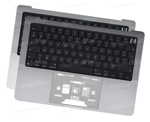  TOPCASE CHÂSSIS AVEC CLAVIER FRANCAIS AZERTY POUR MACBOOK PRO 14" A2442 A2779 - Picture 1 of 9