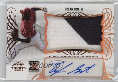 2021 Leaf Trinity Patch Auto Dylan Smith #PA-DS1 Patch Auto - Image 1 of 2
