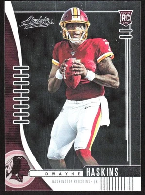8381H 2019 Panini Absolute #116 Dwayne Haskins Retail - Image 1 of 2