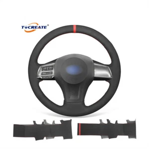 DIY Suede Steering Wheel Cover for Subaru Forester Outback Legacy Impreza #Q008 - Bild 1 von 11