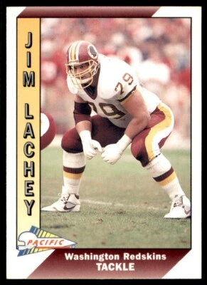 1991 Pacific #525 Jim Lachey - Image 1 of 2