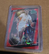 2023 Panini National NSCC Gold Pack KJ Evans Rated Prospect Red  Ice Prizm /199