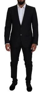 Traje DOLCE & GABBANA 2 Piezas MARTINI Negro Sencillo EU50/US40/L 2930usd - Imagen 1 de 18