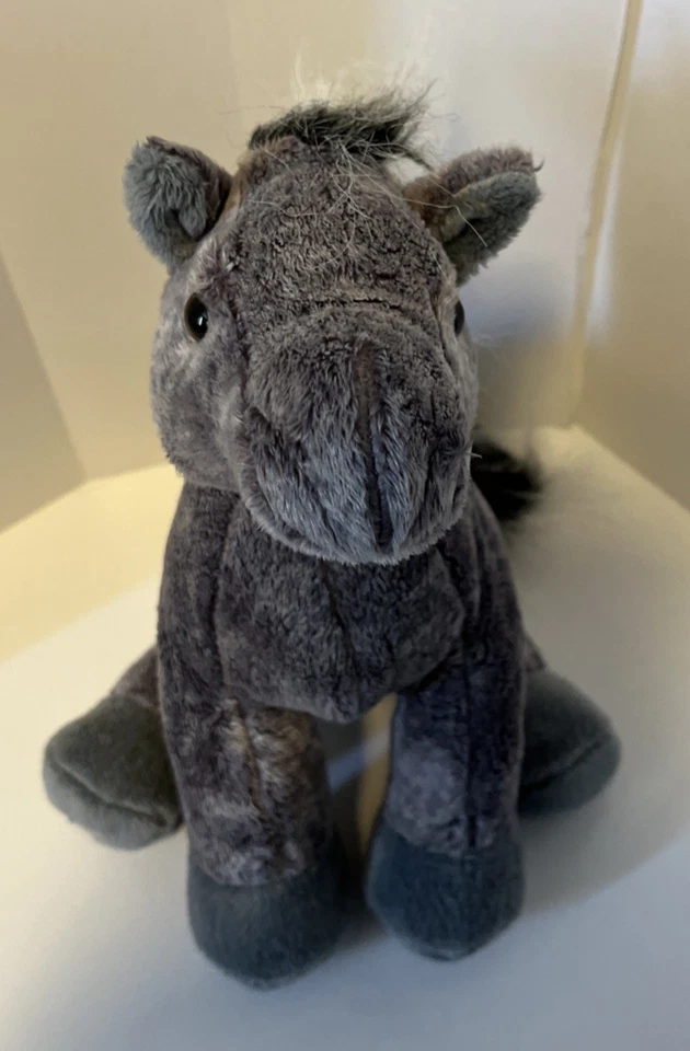 Ganz Webkinz Grey Arabian Horse Plush HM098 No Code - Image 1 of 4