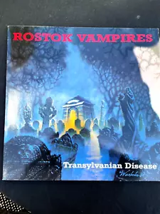 VINTAGE. "ROSTOK VAMPIRES Transylvanian Disease LP RARE ORIGINAL GERMAN I " LP - Picture 1 of 4