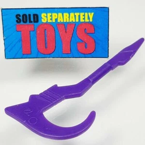 Vtg Battle Beasts Crooked Crow STAFF #72 original 1988 purple weapon accessory - Picture 1 of 11