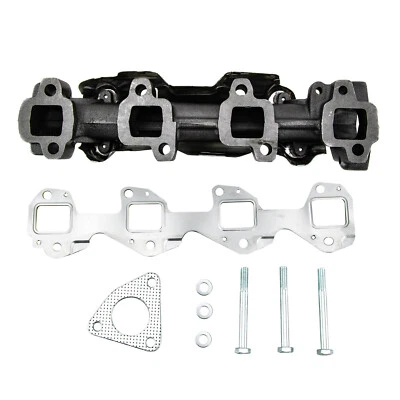 Exhaust Manifold Right Passenger Side For 2001-2013 Chevy GMC 2500 3500 HD 6.6L Foto 1 de 4