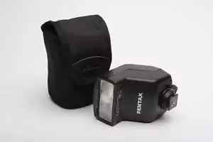 Pentax AF200FG Flash w/Case, Mint-, Tested, Nice - Picture 1 of 7