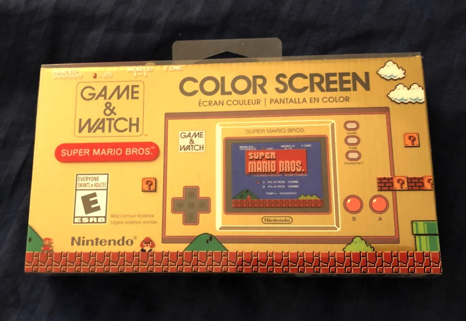 Nintendo - Super Mario Bros Game and Watch - NEW IN BOX - Image 1 of 1
