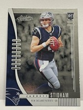 Jarret Stidham 2019 Absolute #122 New England Patriots Rookie Card RC Insert SP