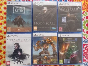 PS5/PS4/PS3/PS2LOTTO GIOCHI NUOVI SIGILLATI!!!!SPEDIZIONE VELOCE CON POSTA 1!!!! - Imagen 1 de 64