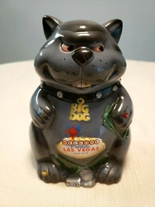 Top Dog Welcome to Las Vegas Nevada Coin Bank Hund Coin Bank - Bild 1 von 8