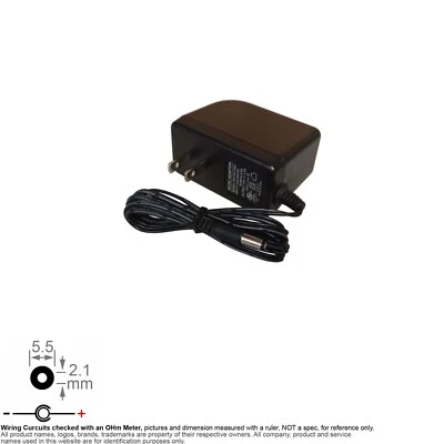 Power Adapter AC DC 5521 12Vdc DC12V 12V 1.5A AC/DC Adaptor PS120V1500 - Image 1 of 3