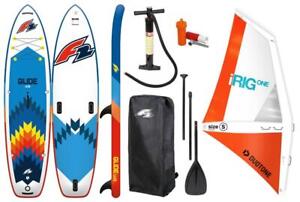 F2 Glide Planche à Voile 10,8 " Isup Stand Up Paddle de Surf Irig S Set