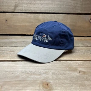 Waverly Oaks Golf Club Massachusetts Blue Strapback Imperial Golf Hat Cap New - Picture 1 of 8