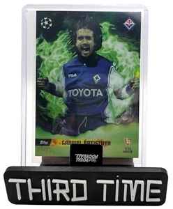 Gabriel Batistuta 2023-24 Topps Total Football /75 green Fiorentina - Picture 1 of 3
