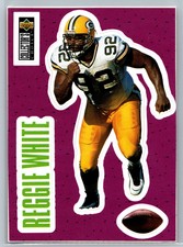 1996 Collector's Choice #S22 Reggie White Stick-Ums GOOD