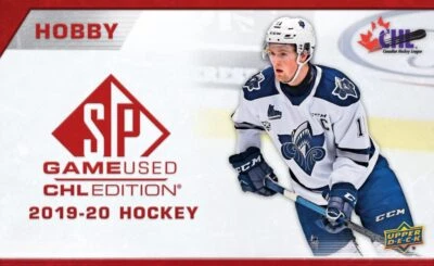 2019-20 Upper Deck CHL SP Game Used Hockey Singles (Pre-RC Cards) - Image 1 of 4