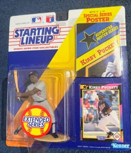 1992 ~ Alineación inicial ~ MLB ~ Mellizos de Minnesota ~ Kirby Puckett ~ Póster ~ NUEVO - Imagen 1 de 5
