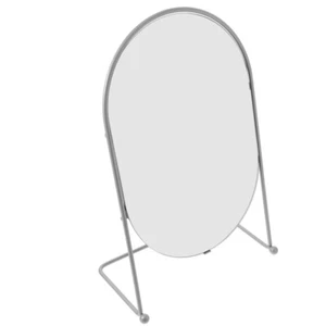 13 Inch Oval Makeup Mirror with for Bedroom Vanity Desk Travel - Picture 1 of 12