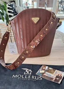 Maison Mollerus Crossbody Umhängetasche mit Staubbeutel - Bild 1 von 11