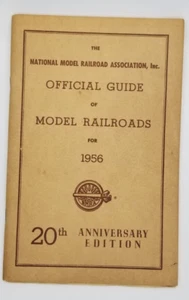 Railroad Association Official Guide of Model Railroads 20th Anniversary 1956 - Picture 1 of 1