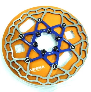 Gobike88 The Lightest ASHIMA AiNEON Disc Rotor, 160 mm, 78 g, Azul, Y61 - Imagen 1 de 1