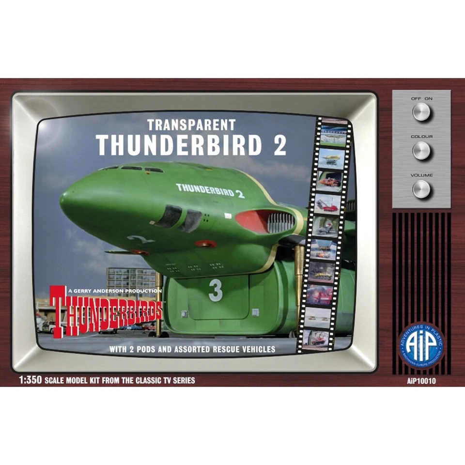 AIP10010 1:350 Scale Transparent Thunderbird 2 AIP Classic Thunderbirds - Image 1 of 1
