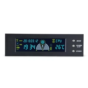 5.86" Fan Speed Controller PC Computer Fan Controller Temperature Display - Afbeelding 1 van 8