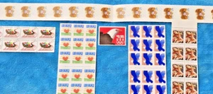 BOOKS USA Postal Stamps Lot - Various Denominations- New Unused/ Unhinged - Picture 1 of 7