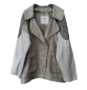 Pepe Jeans Stone Green Woman Jacket XS - Picture 1 of 5