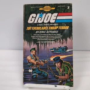 VINTAGE 1986 G.I. JOE FIND YOUR FATE BOOK #5 THE EVERGLADES SWAMP TERROR HASBRO  - Bild 1 von 6