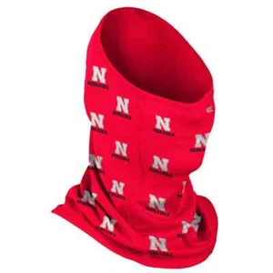 Nebraska Cornhuskers Adult Multi-Functional SPF 50 Repeat Logo Neck Gaiter - Picture 1 of 1