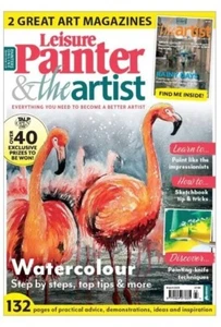 Leisure Painter & The Artist Magazine Issue March 2025/ WATERCOLOUR - Picture 1 of 3