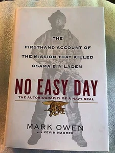 No Easy Day: The Autobiography of a Navy Seal, Mark Owen w/Kevin Maurer-HCDJ - Foto 1 di 4